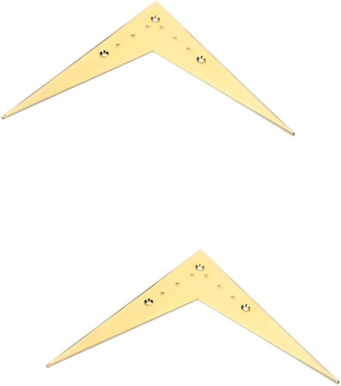 2pcs Ce403 6-string Vee-style Guitar Bridge Tailpiece Vibrato Compatible for Electric Guitars