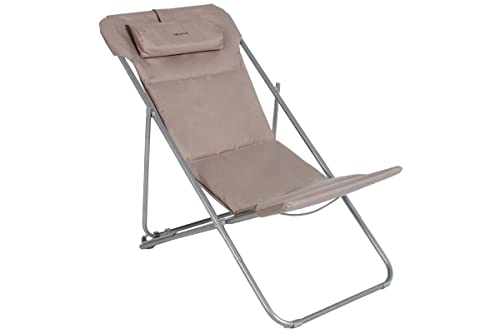 Chilienne Bilbao Taupe Hesperide avec structure pliante multiposition