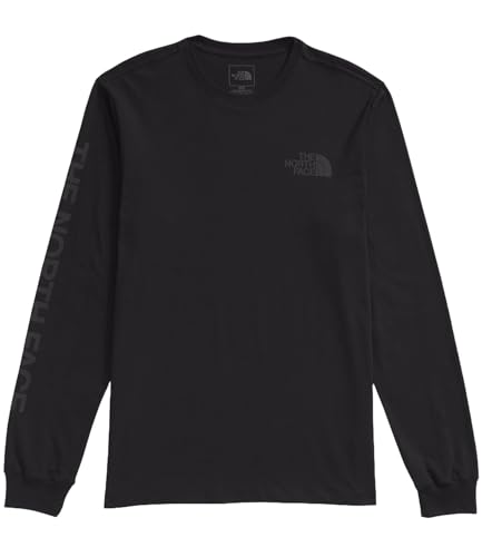 [U m[X tFCX]  TVc The North Face Men's Sleeve Hit Long-Sleeve Y Black S TCY [sAi]