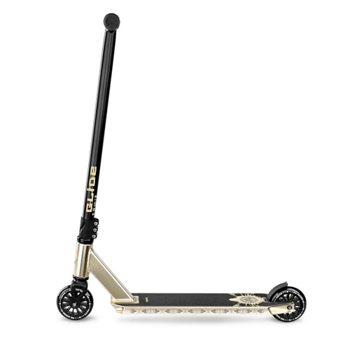 Movino Stunt Scooter Profi Roller für Erwachsene & Jugendliche mit ABEC 9 Kugellagern Kickscooter mit 100mm Rad 6061 Aluminium-Deck Gewicht 3,3 kg Tragfähigkeit: 100 kg