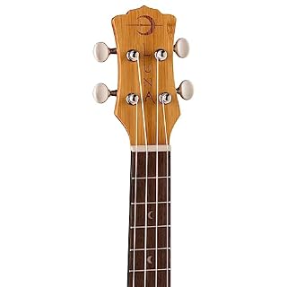 Luna Bamboo Tenor Ukulele with Gigbag - Les Beatles, Paul McCartney, John Lennon, RIngo Starr, George Harrison Luna Bamboo Tenor Ukulele with Gigbag – Image 6
