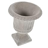 PLANTE EN POT-- urne jardinière décoration chic à la maison. ce vase de composition est fabriqué avec un matériau en ciment de .