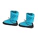 RNXRZANK Warm up Booties Dance Boot Shoes Ballet Slippers Warm for Women Men Road Cheerleaders, Blue M