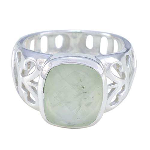 Bague en argent sterling 925 octogone bijoux à la main pour femme homme
