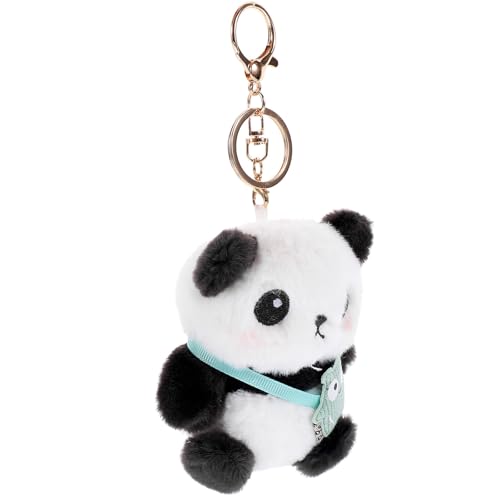 HEMOTON Llavero de Panda de Peluche Suave de Algodón Pp, Colgante Decorativo para Bolso en Verano, Diseño Delicado y Único para Compañeros y Colegas Color Aleatorio
