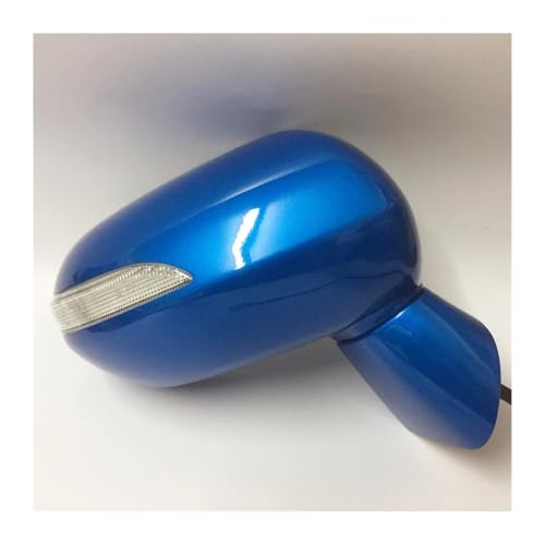 ���h�A�~���[ �ԊO���h�A�o�b�N�~���[�A�Z���u�� 5�s�� �E�B���J�[�t�� �ɓK������CITY 07-08 GD6 GD8 �ɓK������t�B�b�g�W���Y05-08 GD1 GD3�p �T�C�h�~���[ �ԗp(1PC 5pin Right BlueA)