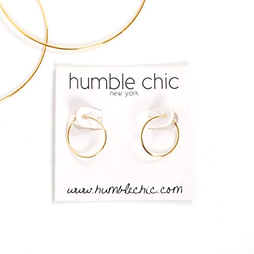 Thin Hoop Earrings for Women - Hypoallergenic Lightweight Wire Threader Loop Drop Dangles - Safe for Sensitive Ears - Plated in 925 Sterling Silver or 18K Gold3