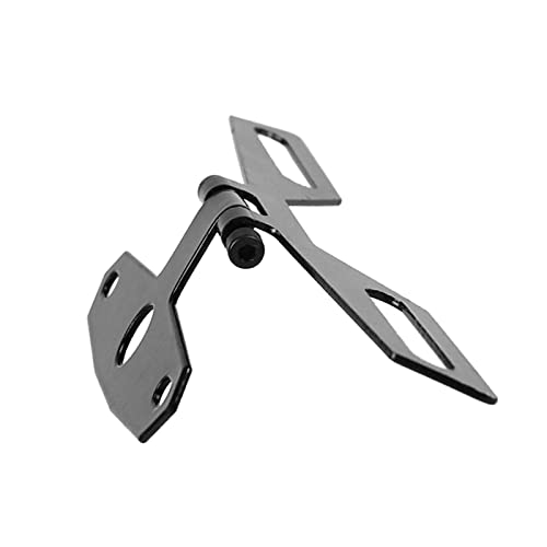 Support de plaque d'immatriculation pliant avec support de feu pour moto et quad ATV - 2
