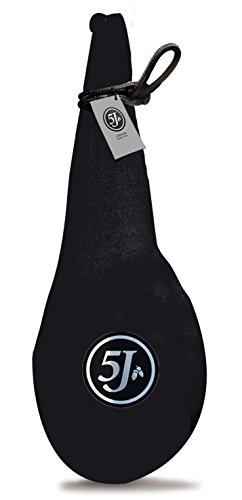 31DIduDnCML Jambon Pata Negra 100% Ibérique (Épaule) Nourri au Gland (Bellota) Cinco Jotas (5J) 5 - 5,5 Kg + Support à Jambon + Couteau + Couvre Jambon Jamonprive - Jamón Ibérico