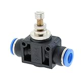  Pneumatisches Ventil Drosselventil Drosselrückschlagventil Industrie - 10 mm