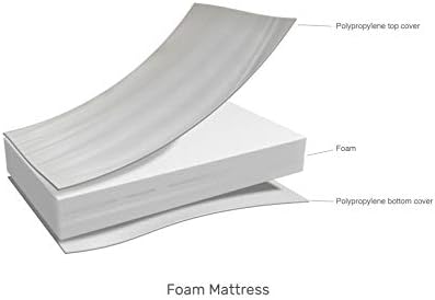 Obaby Foam Space Saver Cot Mattress - 100 x 50 cm, Medium