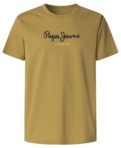 Pepe Jeans Camiseta para Hombre, Eggo N, Manga Corta, Amarillo (Amarillo Fundido), M