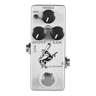 【Centaur-based Overdrive】This guitar effect pedal is based on the iconic Centaur overdrive, providing overdrive tones for your guitar playing. 【Three Knob Controls】Featuring three functional knobs (TREBLE/OUTPUT/GAIN), this pedal allows you to finely...