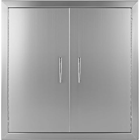BBQ Future 24" Stainless Steel Double Door Cover