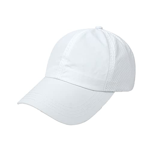 Lista de Cachuchas Blancas para comprar hoy. 50 ZCGOINGTECH Gorra de Béisbol de Mujer con Cola de Caballo Cruzada en La Espalda,Gorra Deportiva Mujer,Ldeal para Béisbol, Correr Entrenamientos y Actividades al Aire Libre...