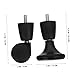 NUOBESTY 1set Heavy Duty Office Chair Caster Wheels for Carpet and Hard Floors Replacement Casters Smooth Rolling Design for Desk Chairs and Office Furniture
