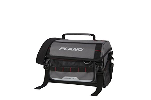 Plano PLAB36120 3600 Size Softsider Tackle Bag, Grey, Premium Tackle Storage