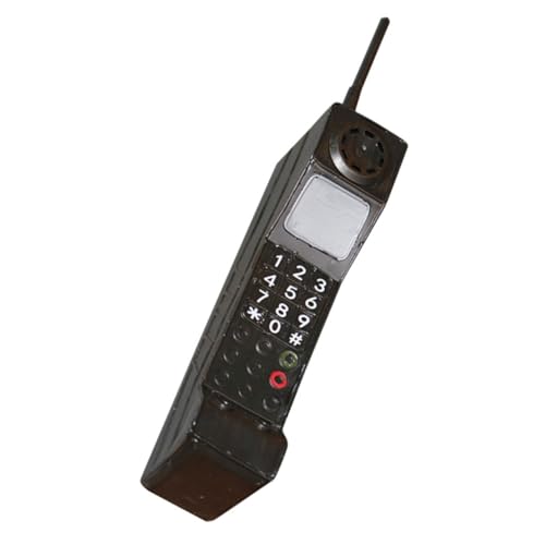 Téléphone portable vintage fer ornement compact pour photographie de mode