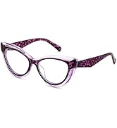 FEISEDY Blue Light Blocking Glasses Women Vintage Cat Eye Frame Anti Fatigue B0169