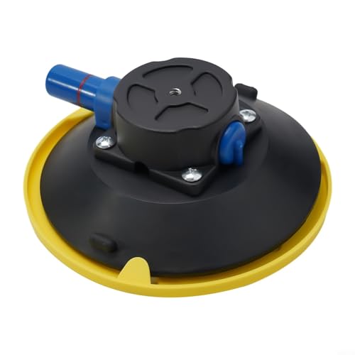 Soporte de ventosa al vacío, herramienta de elevación de vidrio, extractor de abolladuras de coche, ventosa resistente, montaje en barco marino, taza base de aluminio, herramienta de reparación de