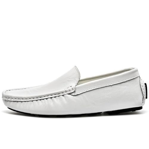 Men's Party Loafers Shoes Vegan Leather Tuxedo Moccasins Shoe Round Toe Anti-Slip Non Slip Classic Slip-on3