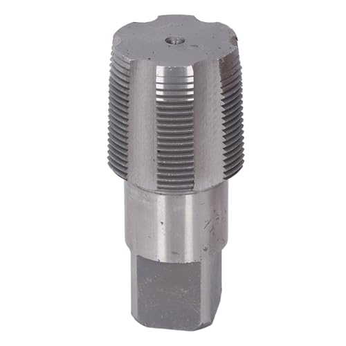 1-1/2 NPT Pipe Tap, High Speed Steel Pipe Thread Tap, Npt Tapered Pipe Thread Tap with Storage Box, for Plumbers Mechanics DIYers Machinery Accurate Plumbing Work