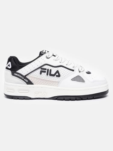 Image of Fila Men White Lace Up Sneakers