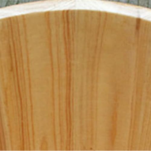 Baño de pies de madera con tapa para spa miniatura 7