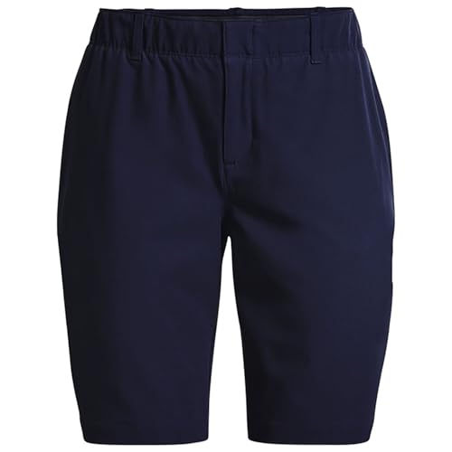 Under Armour Womens Links Golf Shorts Navy 10 (S)