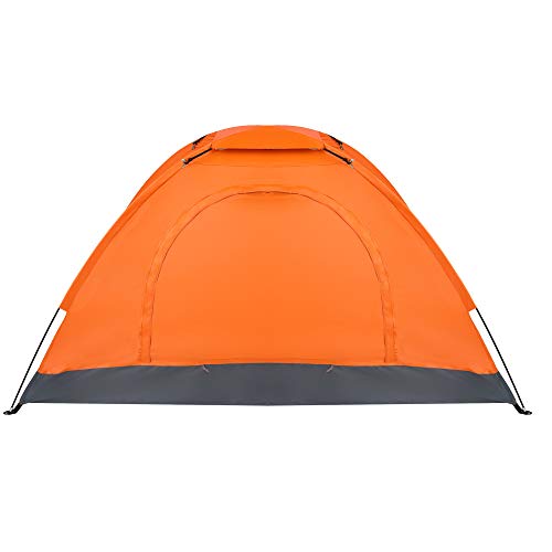 Carpa de camping impermeable para 1 persona, ligera y portátil miniatura 3
