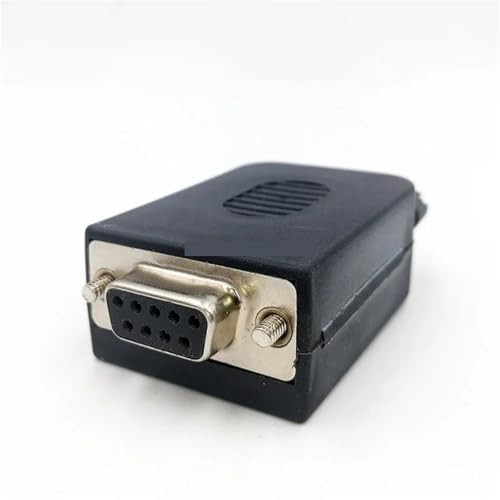 Conector DB9 serial COM RS232 que mantiene la señal pura sin transferencia de alteraciones