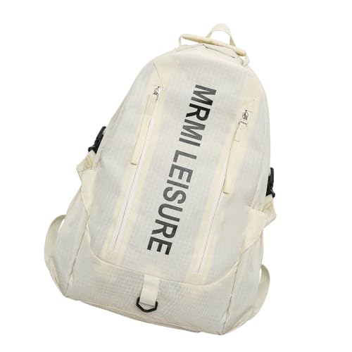 Sac à dos japonais blanc pour ordinateur et sorties casual