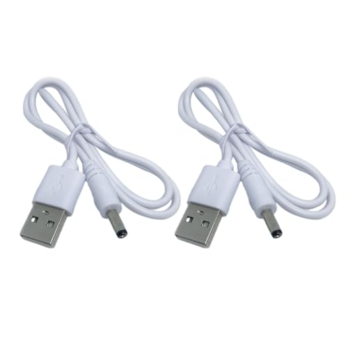Gatuida USB DC�[�d�P�[�u�� 2�{�Z�b�g 3.5×1.35mm DC�v���O�t ���p�r �ƒ�p �~�j�t�@�� �J�����Ή�
