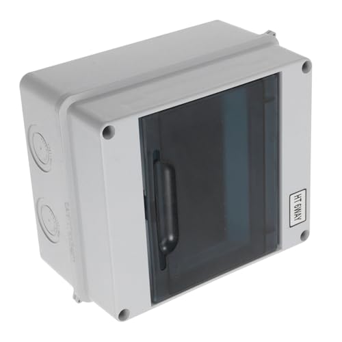 Boîte étanche de distribution électrique 6 voies LIFKOME en plastique IP65 pour l'extérieur