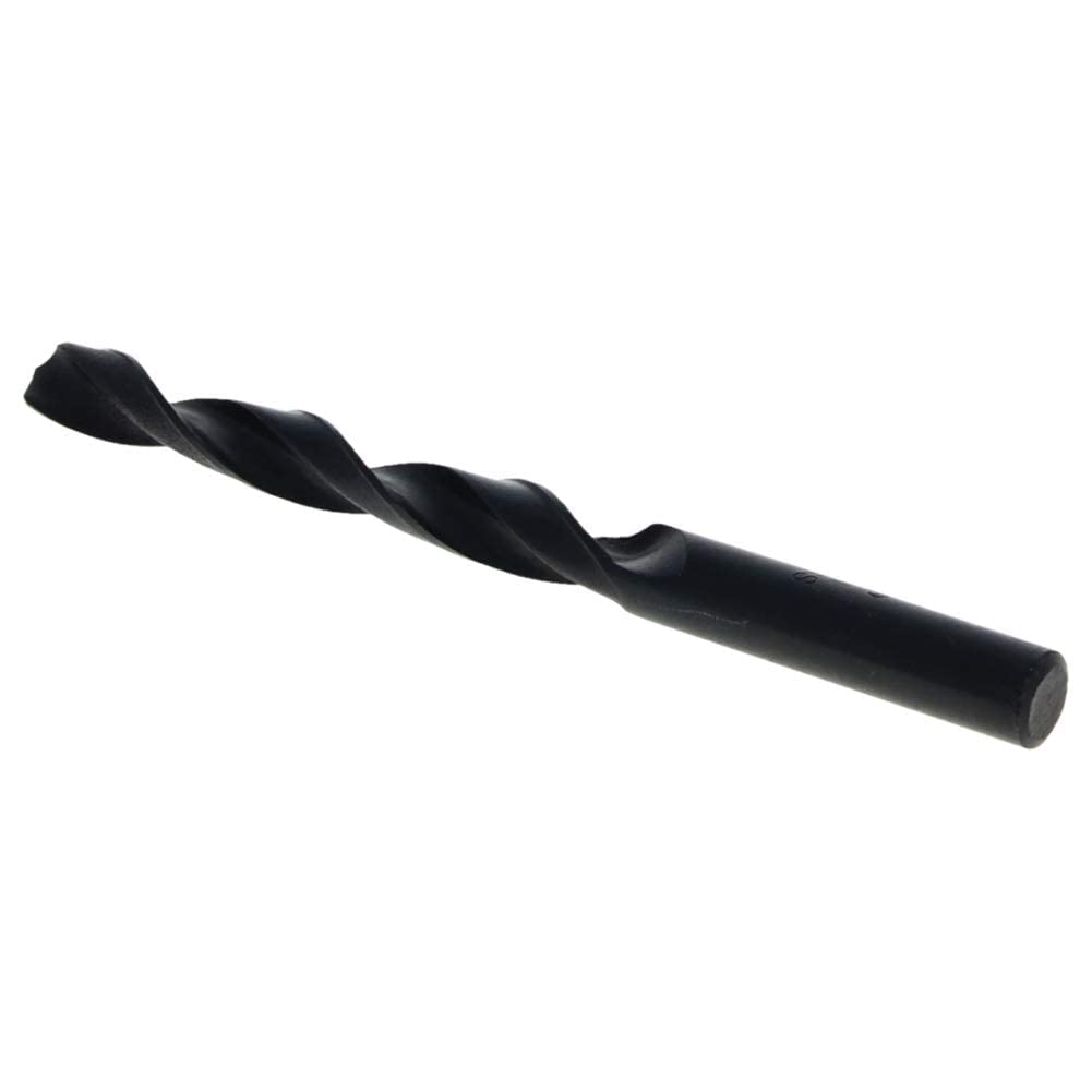 Auniwaig 5pcs Round Shank Drill Bit, 11mm High Speed Steel Twist Drill Bit HSS-9341, Black Nitride Coated Finish, for Aluminum Plate Copper Wood Stainless Steel