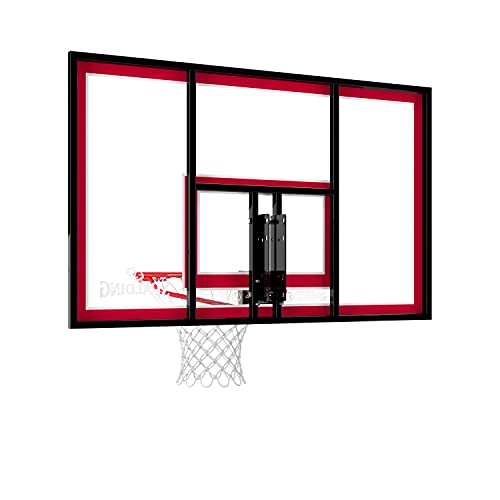 Spalding Shatter-Proof Polycarbonate Backboard & Rim Combo