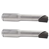 Améliorez votre confort de conduite grâce à cette rallonge de tube de direction durable. Sa construction forgée à froid favorise une conduite agressive, tandis que les surfaces moletées empêchent le glissement de la potence.