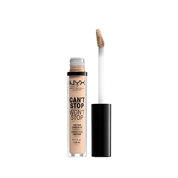 NYX-PROFESSIONAL-MAKEUP-Cant-Stop-Wont-Stop-Contour-Concealer-24h-Full-Coverage-Matte-Finish-Vanilla NYX PROFESSIONAL MAKEUP Can't Stop Won't Stop Contour Concealer, 24h Full Coverage Matte Finish - Vanilla