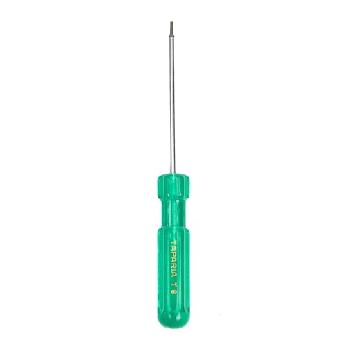 Image of TAPARIA, 4 PC SCREWDRIVERS SET, (T - 5, T - 6, T - 8, T - 10), 4 x TORX SCREWDRIVER. Used for Industrial application, DIY, Electrical, Carpentary, Plumbing, Professional and Home use.