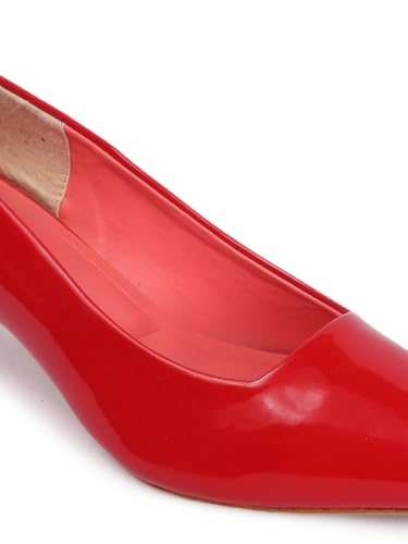 Image of Carlton London Women Comfortable Stiletto Heel Pointed Toe Slip On Fashion Shoes for Daily use, Office use, Casual use