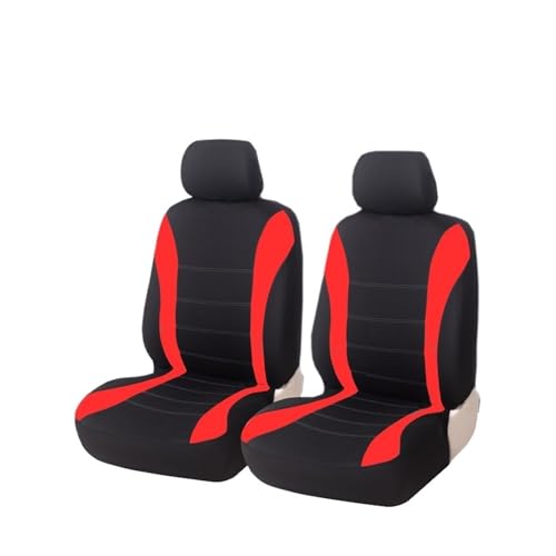 Housses de siege voiture universelles rouges protecteur interieur VW Golf
