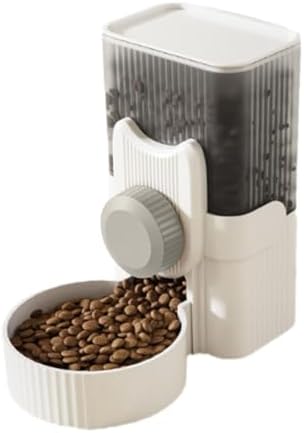 Dispensador Automático De Comida Colgante para Mascotas Pequeñas, 1000ml Dispensador De Agua para Animales Pequeños, Comedero Automático para Cachorros De Jaula, Conejos, Cobayas, Erizos, Gatos