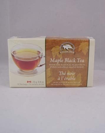 Canada True Maple Black Tea, 50 Tea bags, 112g (4.0oz), made in Canada