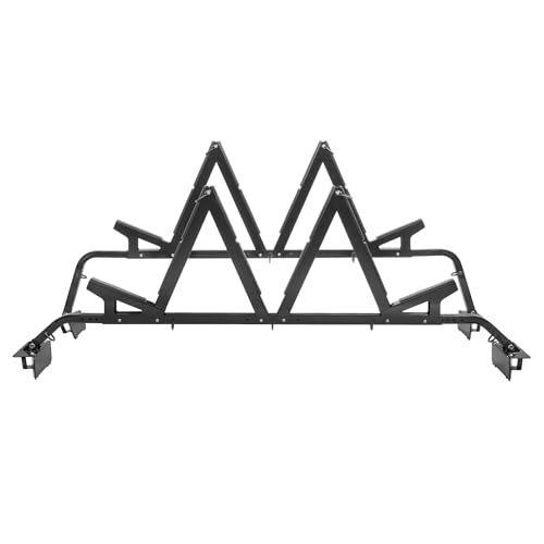 Gelacie Universal Truck Bed Kayak Rack 150 LBS Cap Compatible with 61 to 68.9 Bed Powder Coated