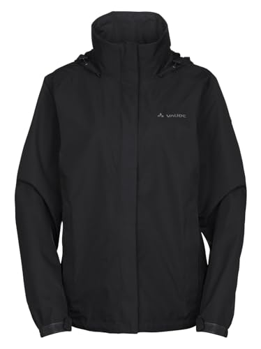 VAUDE Damen Women's Escape Light Jacket Regenjacke, Schwarz, 42 EU