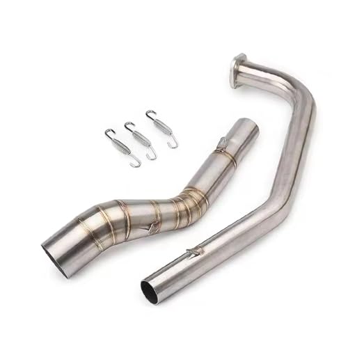�G�L�]�[�X�g�}�t���[ Compatible With Yamaha For MT15 YZF-R15 V3 2017 2018 2019 �I�[�g�o�C�r�C�V�X�e���ɓK�� �G�X�P�[�v�t�����g�~�b�h�����N�p�C�v�p�ڑ�51mm�ύX