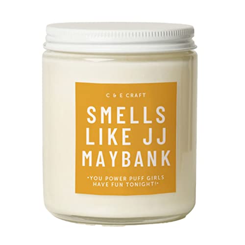 CE Craft Smells Like JJ Maybank Candle - White Driftwood Scent - Gift for Her Prayer Candle Scented Soy Wax Candle for Home | 9oz Clear Jar 40 Hour Burn Time Made in the USA