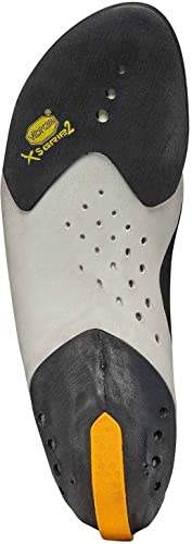 Scarpa Booster Vegan Rock Climbing Shoes For Sport Climbing And Bouldering - Specialized Performance For Sensitivity And Support - Black/Orange - 7.5-8 #TOP4