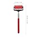 Hoement 3Pcs Stainless Steel Back Scratcher with Extendable Handle Rolling Massage Wheel for Itching Relief and Muscle Relaxation Portable Scratching Tool for All Ages Random Color