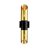 Lámpara de Pared Wall once Light, Lámpara de pared minimalista moderna Lámpara de noche para dormitorio nórdico Enchufe E27 Arte del hierro Luz de pared para sala de estar dorada Tubo largo hacia arri